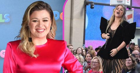 Image of Kelly Clarkson was candid about her recent bathroom scare during her concert.