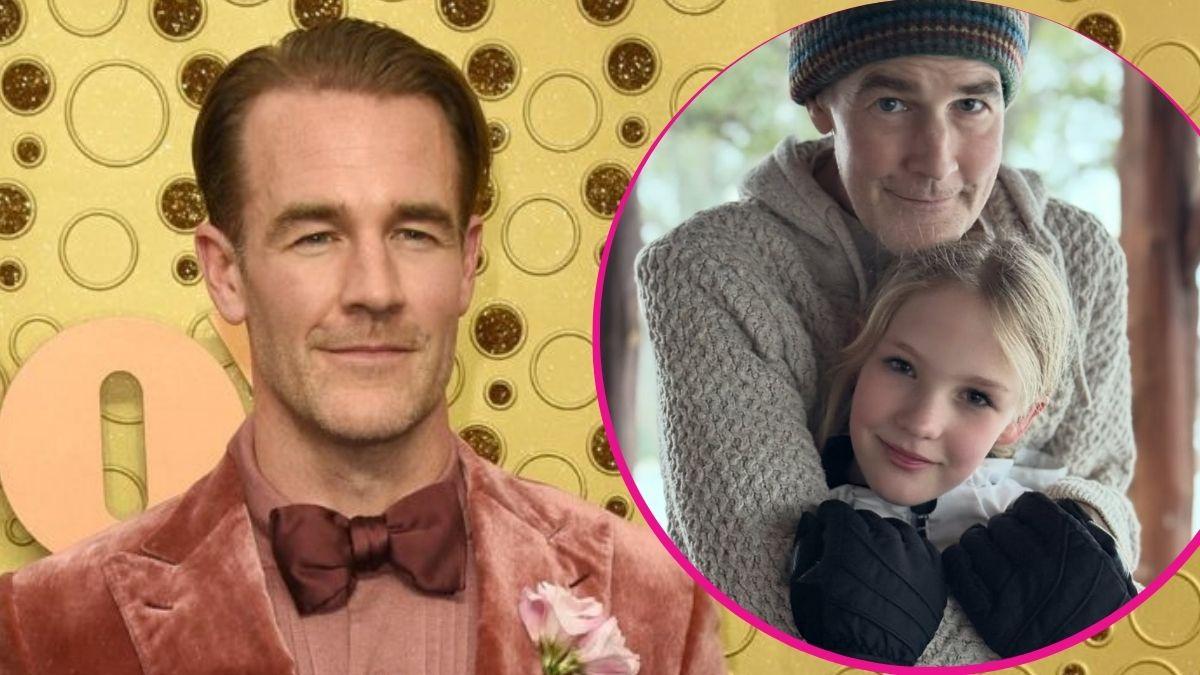 image of James Van Der Beek / James Van Der Beek and his daughter Annabel