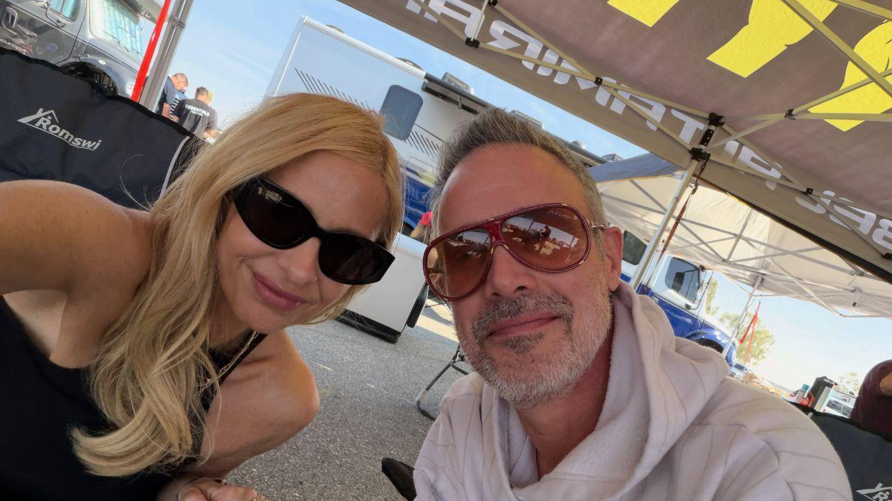 Image of The actress posed for a selfie with husband Freddie Prinze Jr., whom she married in 2002.