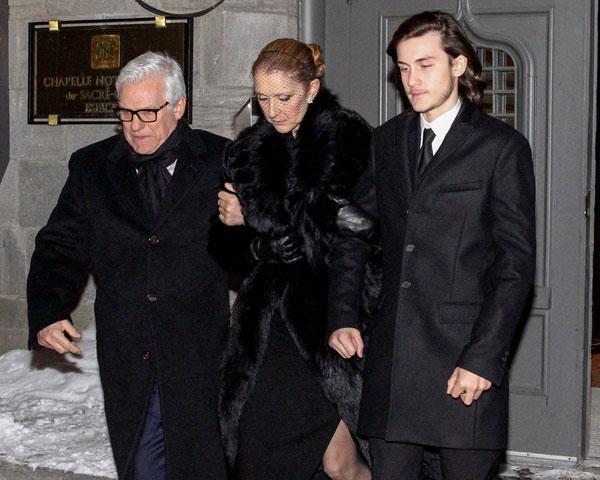 Celine Dion Husband Funeral Rene Angelil