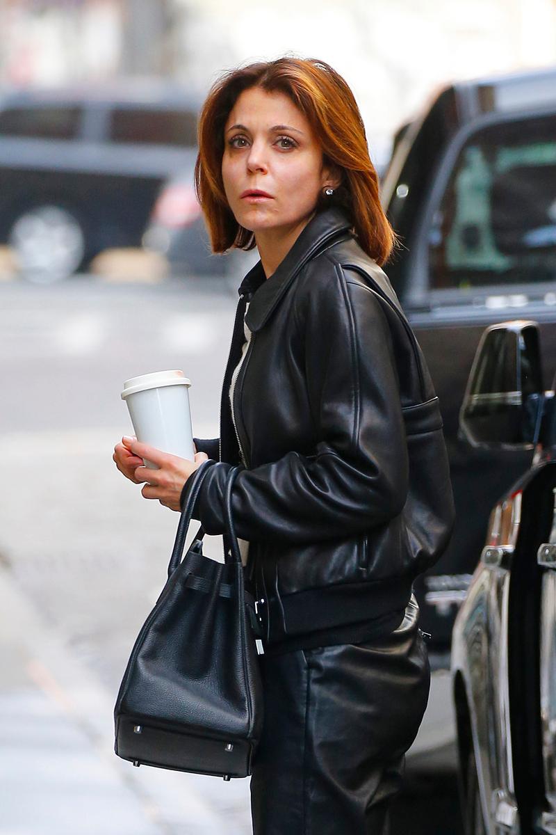 EXCLUSIVE: Bethenny Frankel seen without makeup in SOHO, New York City