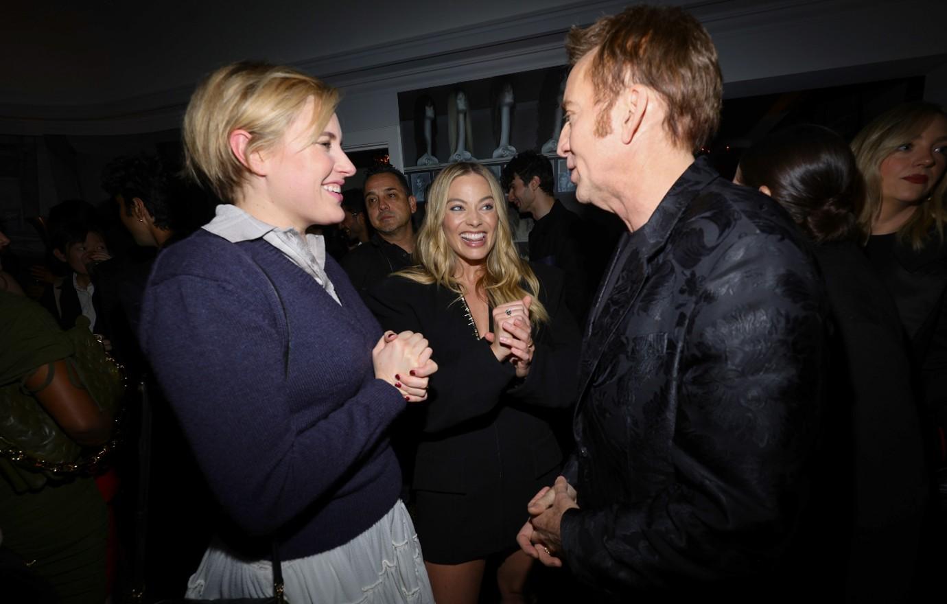 gretgerwig wilem dafoe margot robbie wparty getty