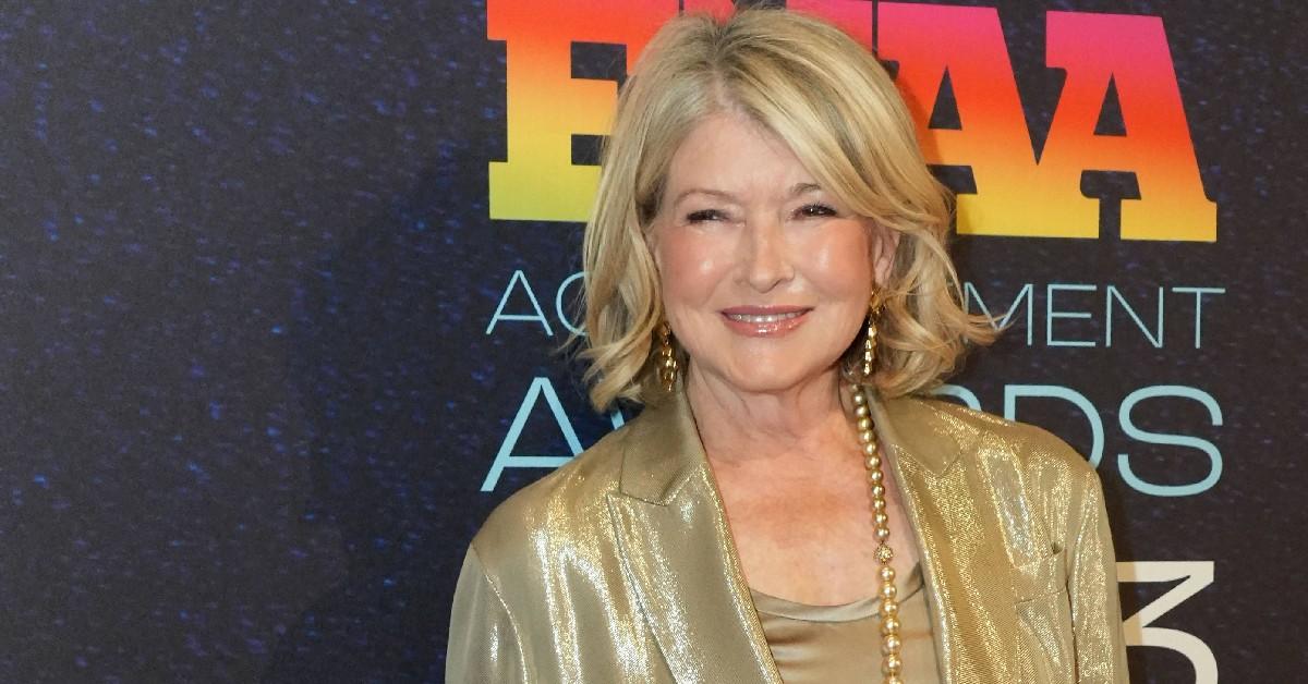 Photo of Martha Stewart.