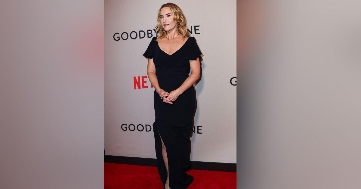 Image of John Turturro supported Kate Winslet at a 'Goodbye June' screening.