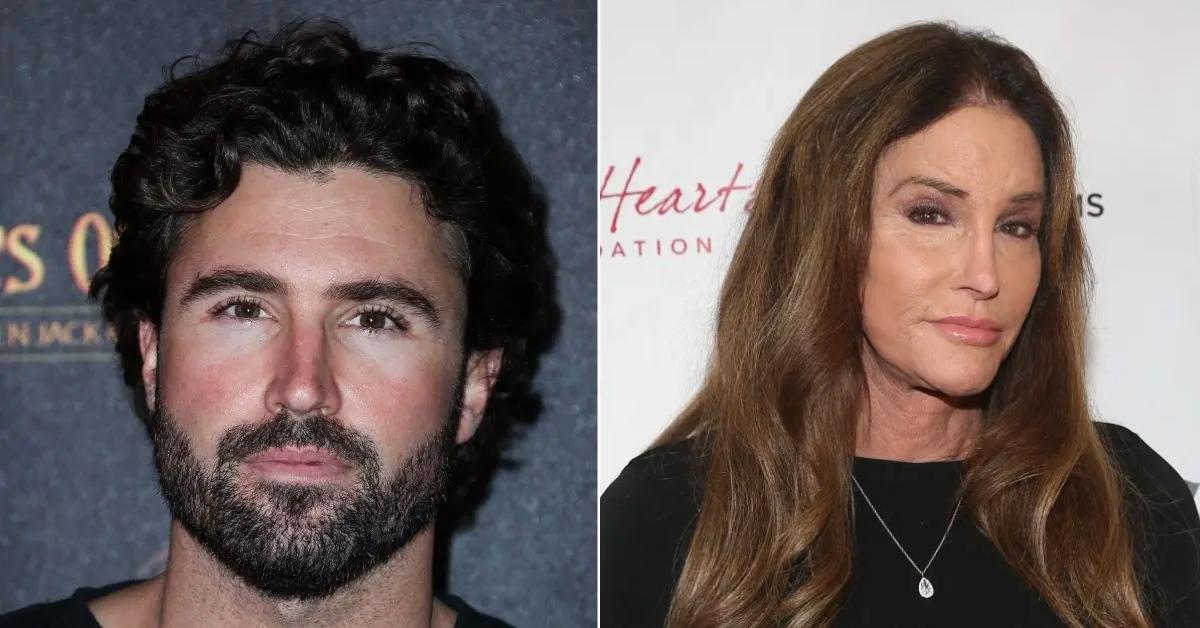 Composite photo of Brody and Caitlyn Jenner