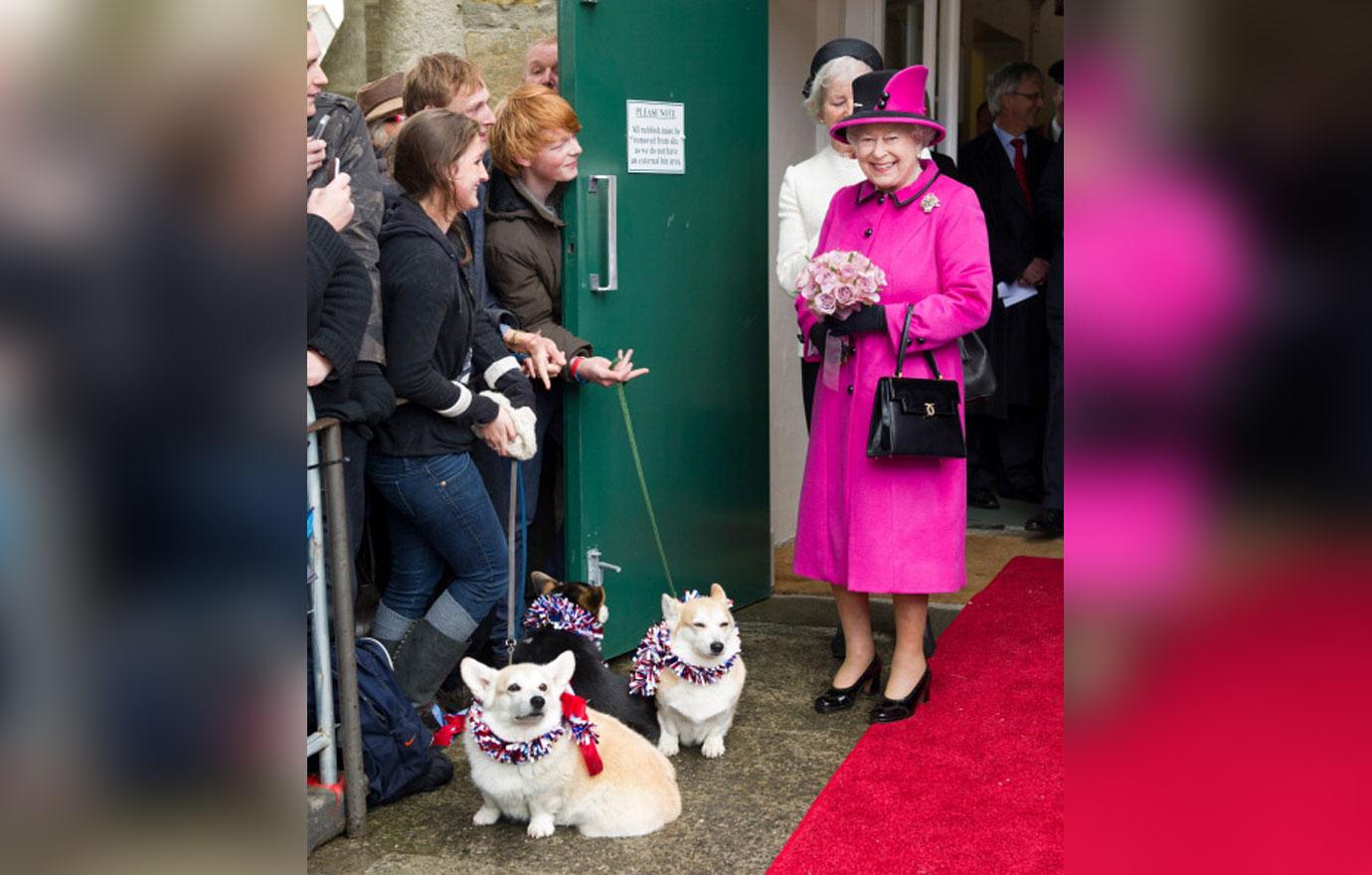 Queen Elizabeth II Accompanied By The Duke Of Edinburgh Visits The South West