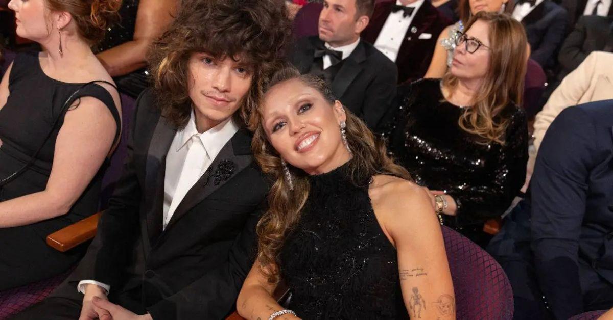 image of Miley Cyrus is engaged to Maxx Morando after four years of dating.