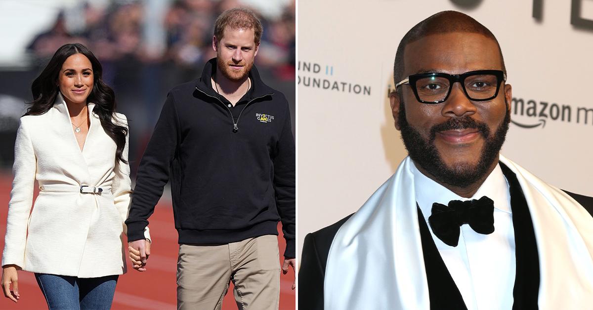 Meghan Markle treated Tyler Perry like 'a therapist' after fleeing royal  family