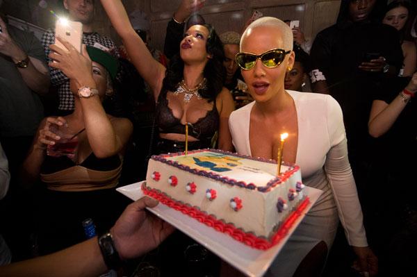 Amber rose birthday