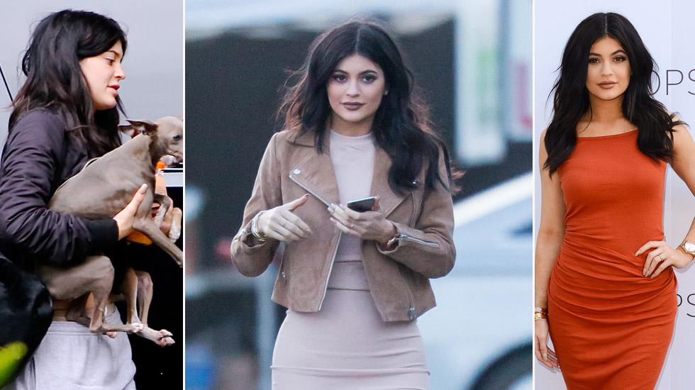 Kylie Jenner Rocks Three Different Looks In One Day—And One Doesn't Include  Makeup!