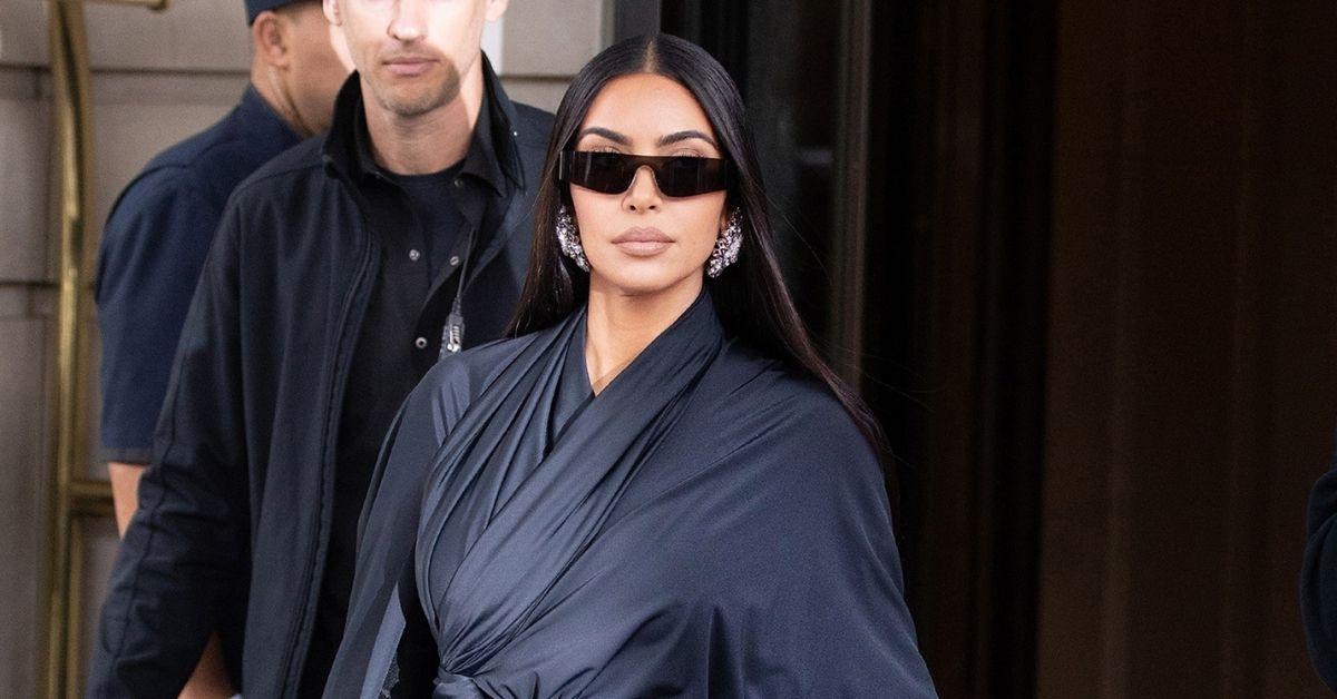 Kim Kardashian does fitting for Fendi x Skims collection after date night  with Pete Davidson