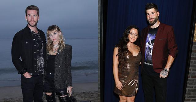 Miley Cyrus And Liam Hemsworth And Jenelle Evans And David Eason Celeb Splits 2019