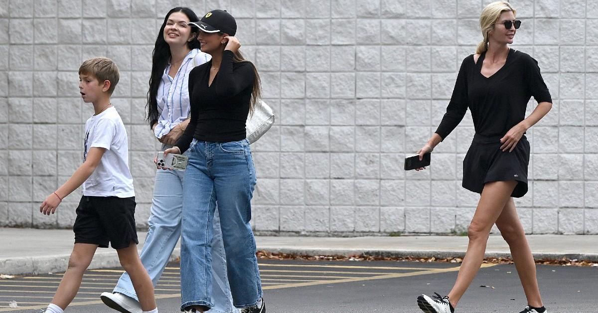 ivanka trump shows off tanned legs