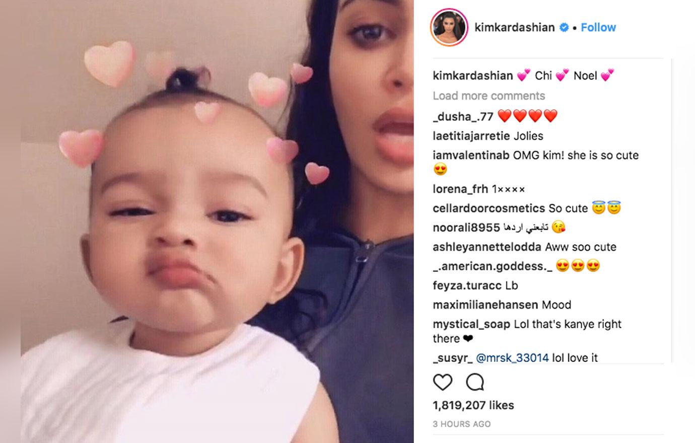 Kim Kardashian Reveals Baby Chicago's Middle Name For The First Time(02)