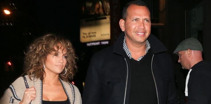 Jennifer Lopez and Alex Rodriguez grab a late night bite