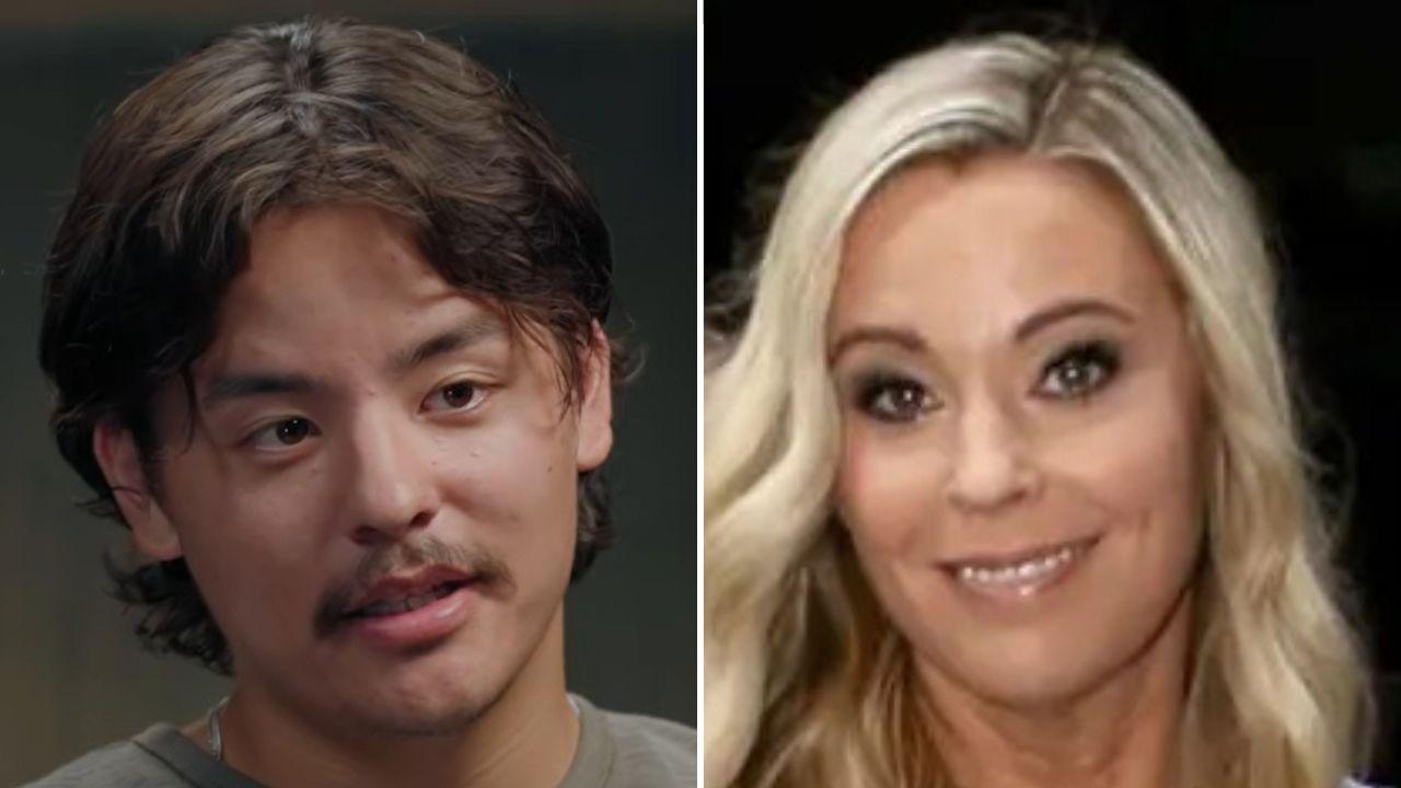 Photo of Collin Gosselin and Kate Gosselin