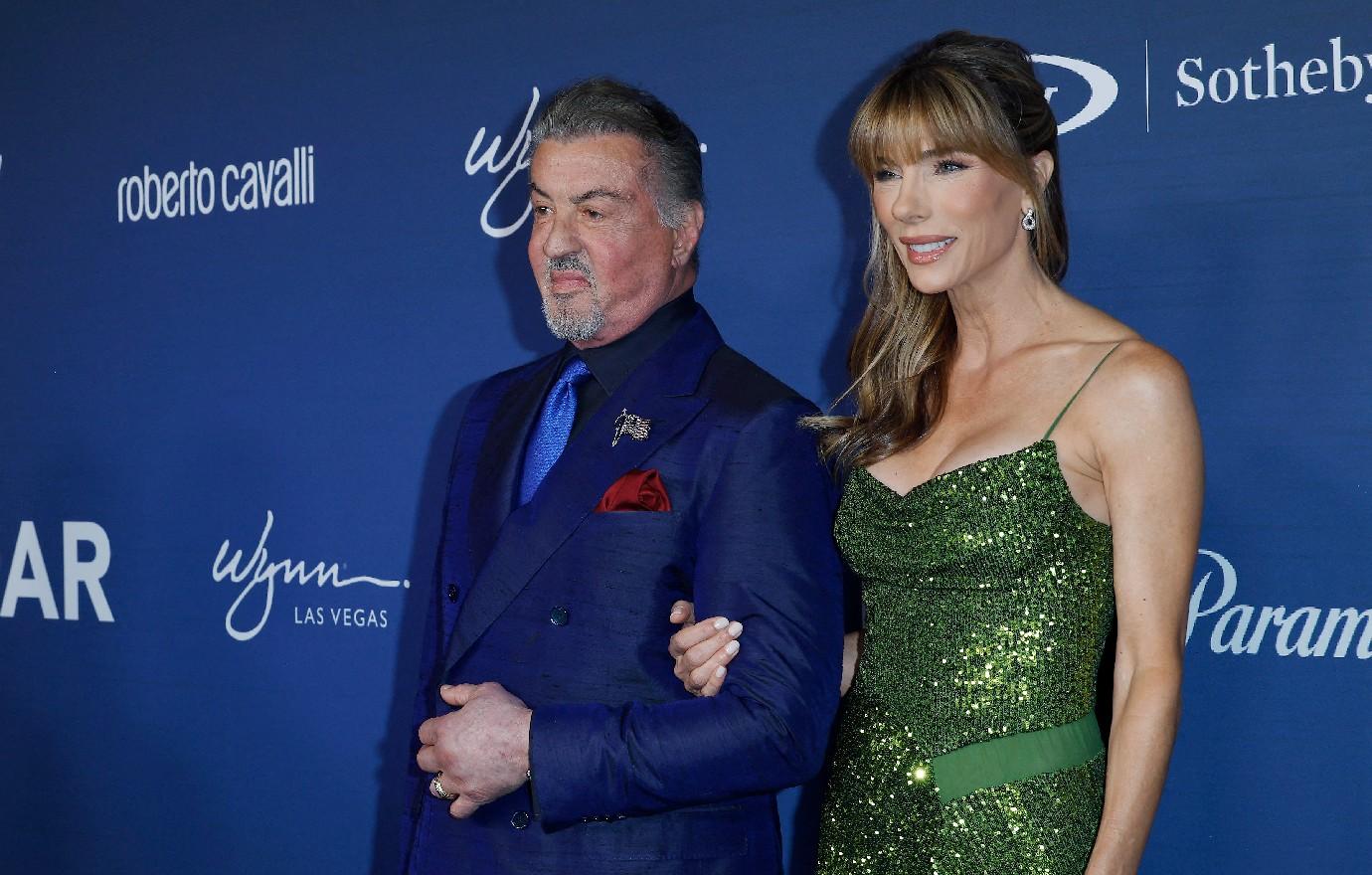 sylvester stallone wife jennifer breakup letter fedex reconciling