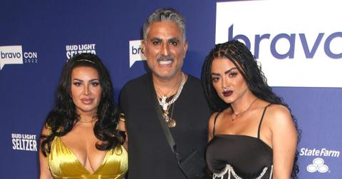 Photo of Mercedes Javid, Reza Farahan and Golnesa Gharachedaghi