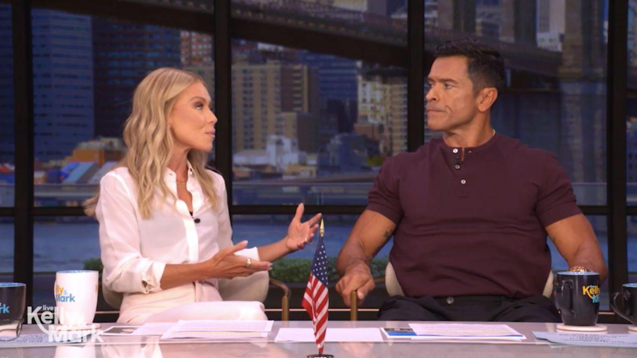 Image of Back in 2022, Kelly Ripa talked about the photo with Ryan Seacrest.