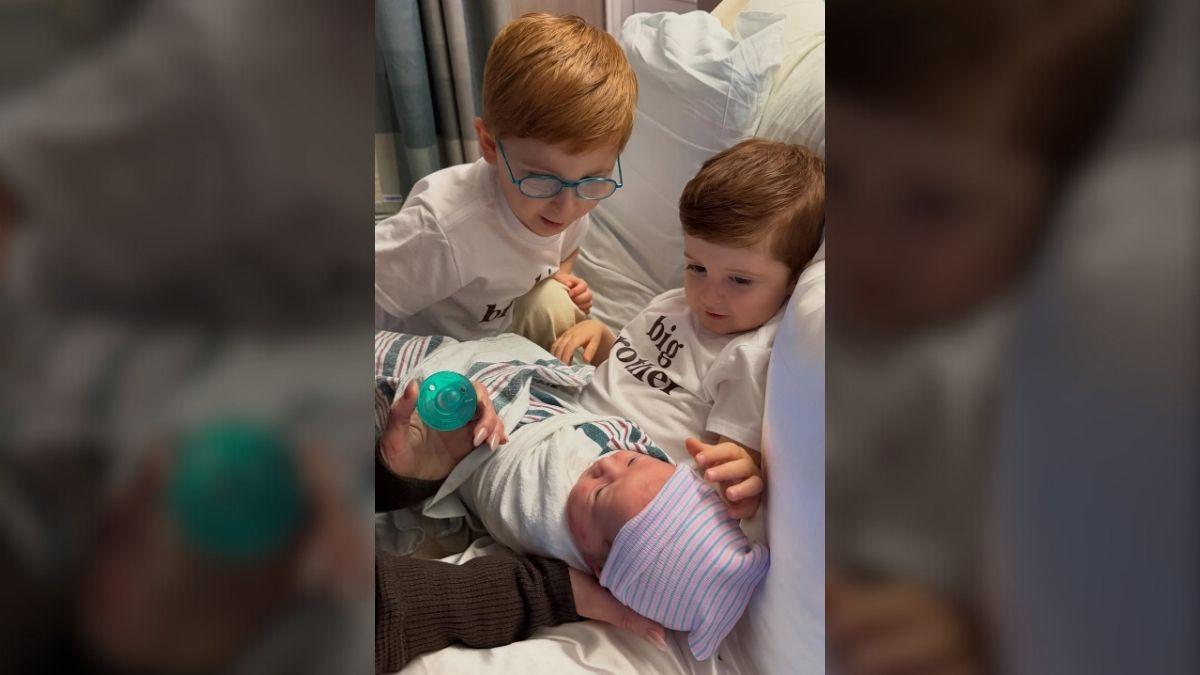 image of Meghan Trainor and Daryl Sabara have three children together.