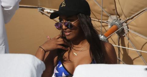 Sasha obama patriotic bikini 07