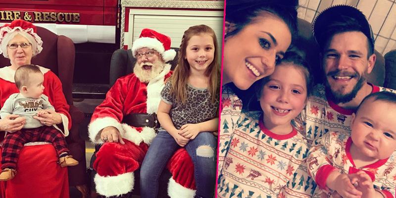 Teen mom instagram christmas family photos