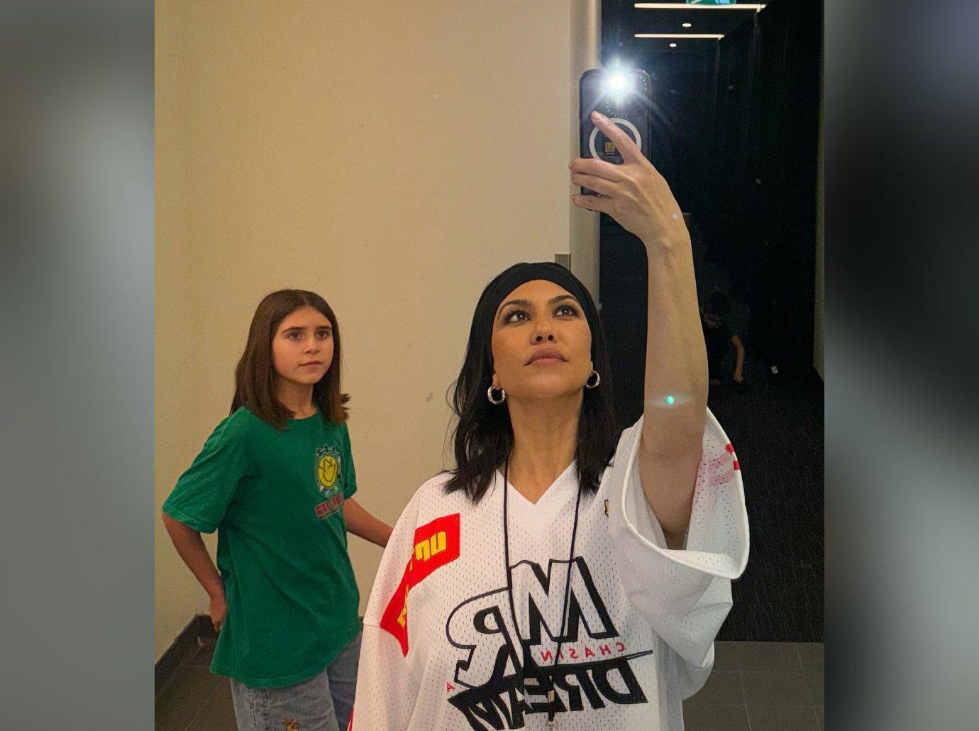 kourtney kardashian shares new photos baby rocky