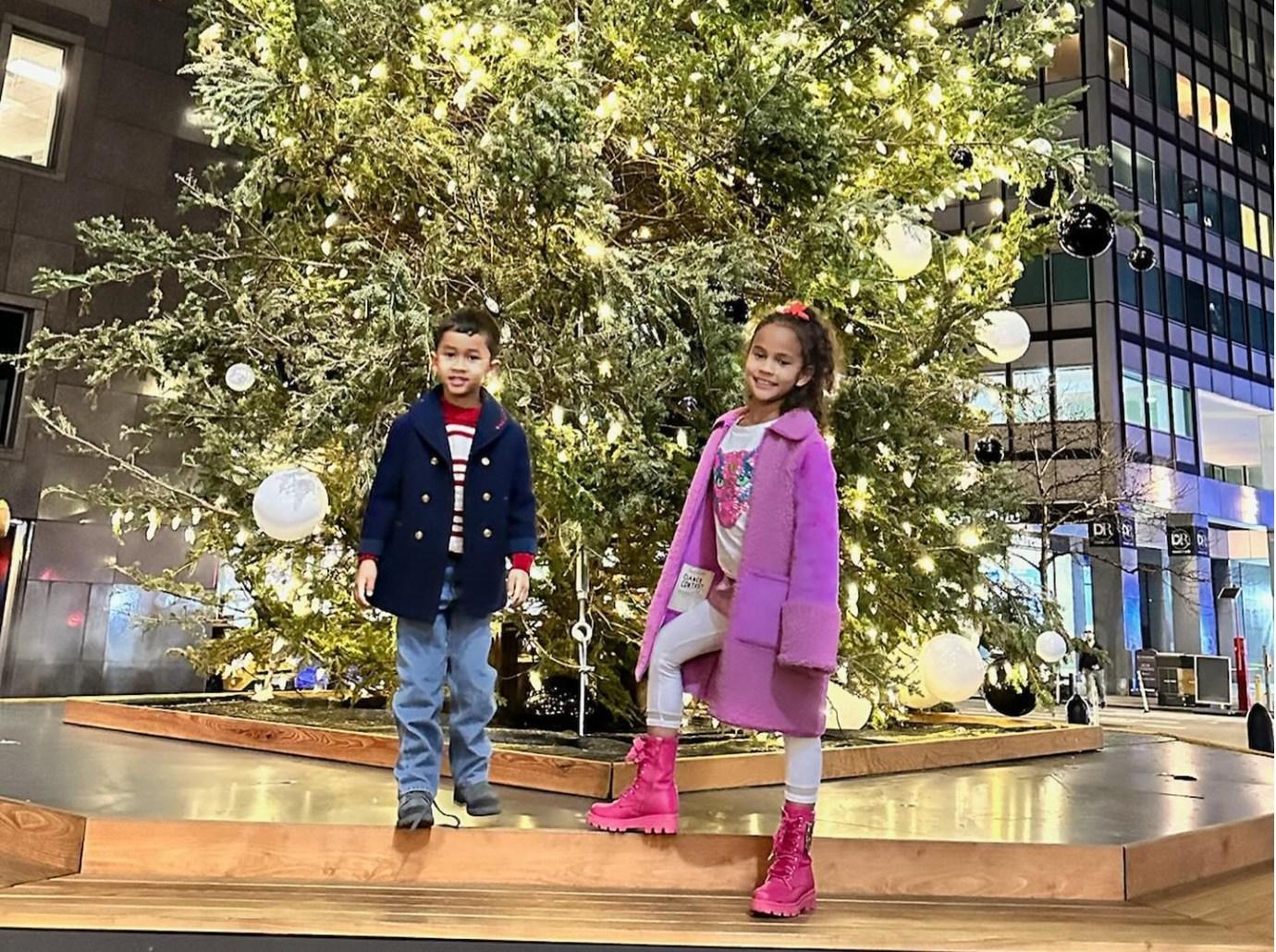 chrissy teigen kids christmas photos