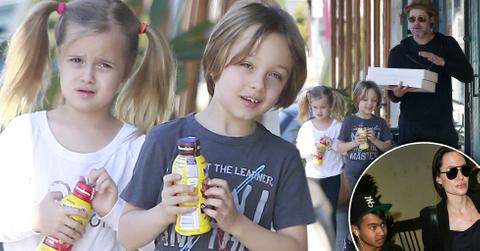 Brad pitt angelina jolie kids day out