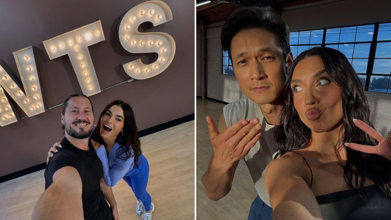 Image of Jenna Dewan and Harry Shum Jr. faced questions over their dance backgrounds ahead of their 'Dancing with the Stars' debut.