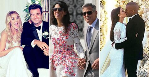 Celebrity weddings 2014