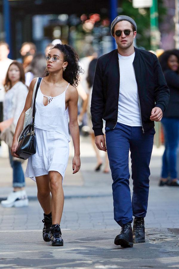 FKA Twigs and Robert Pattinson walk to lunch amid new pregnancy rumors