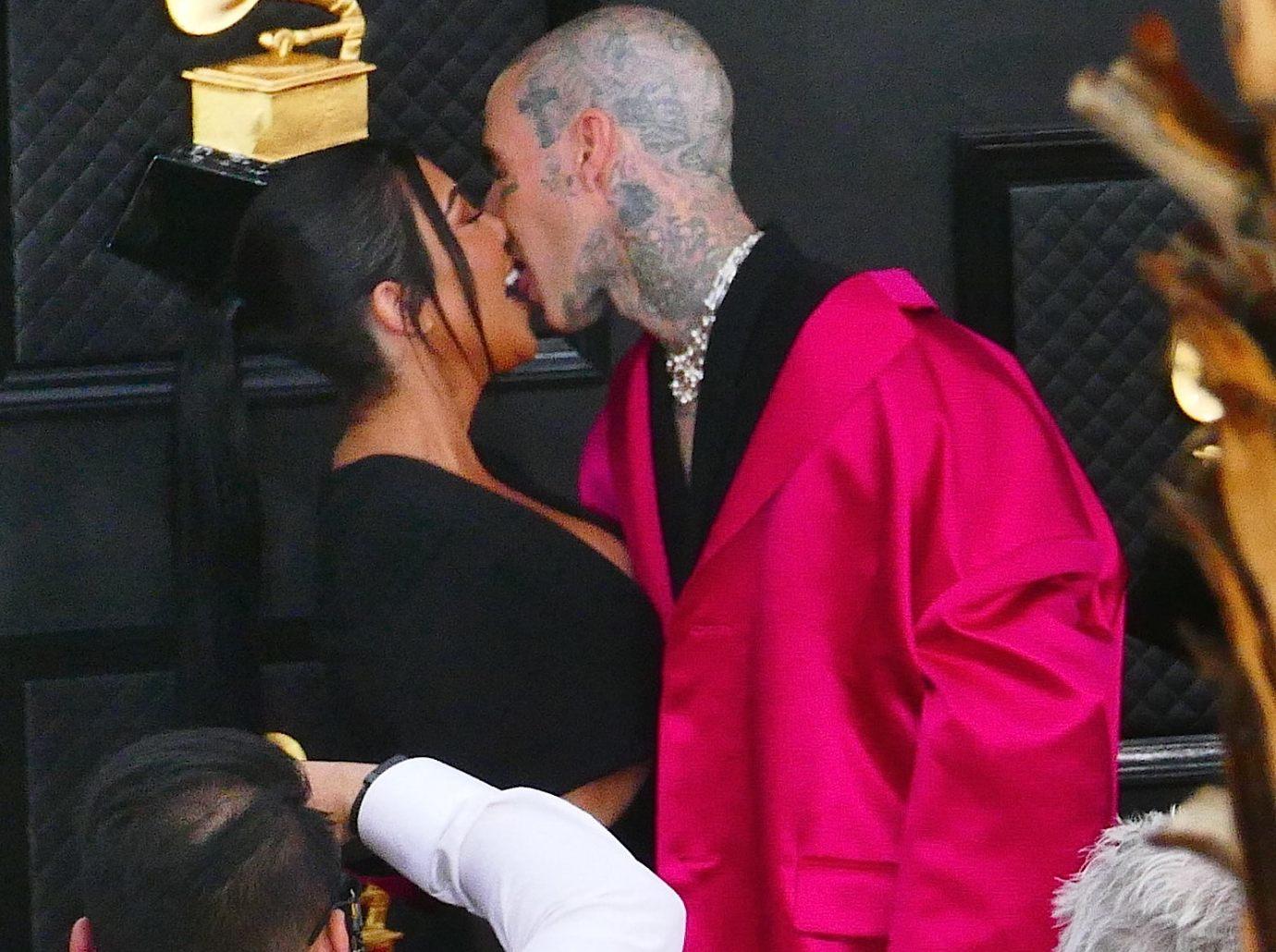 Reign Disick Begs Kourtney Kardashian & Travis Barker To Stop Kissing