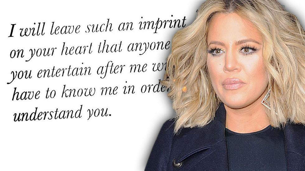 Khloe kardashian cryptic instagram