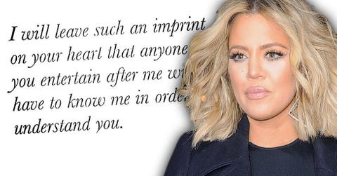 Khloe kardashian cryptic instagram