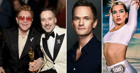 elton john oscars party virtual host neil patrick harris dua lipa pf