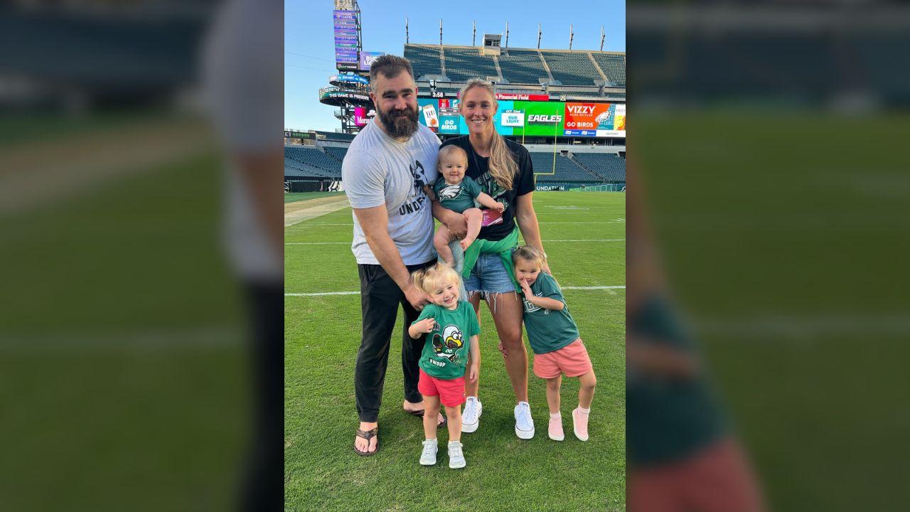 Photo of Kylie Kelce and Jason Kelce are parents to four daughters.