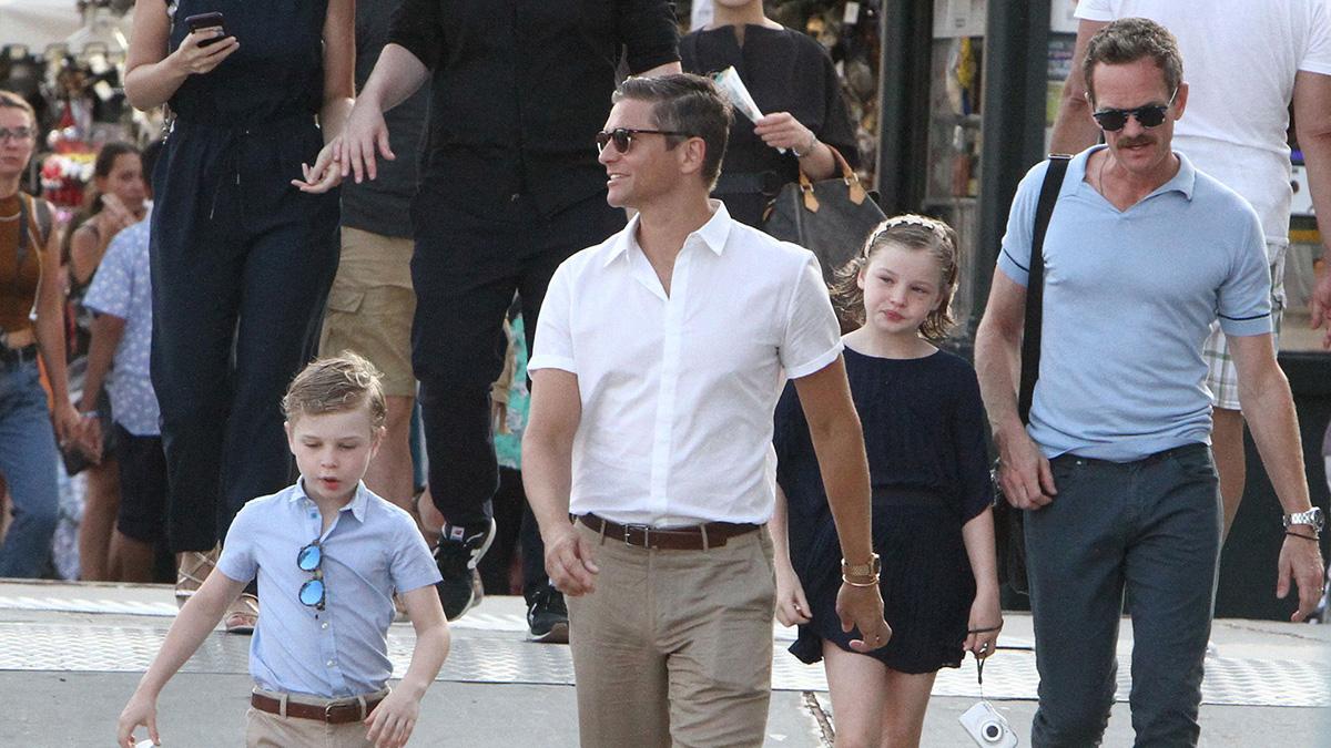 Photo of Gideon Burtka-Harris, David Burtka, Harper Burtka, Neil Patrick Harris