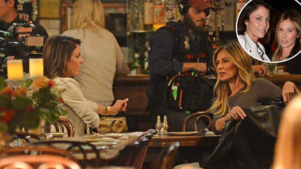 EXCLUSIVE: INF &#8211; Bethenny Frankel &amp; Carole Radziwill Filming Scenes For &#8216;The Real Housewives of New York City&#8217;