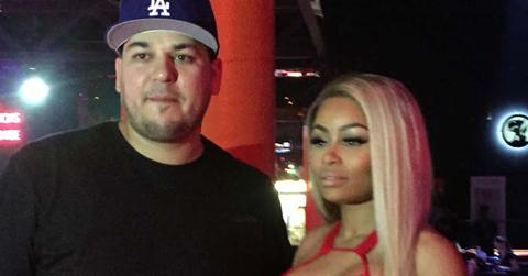 Blac Chyna and Rob Kardashian party at Atlanta strip club