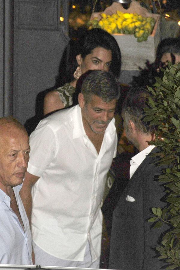 George clooney amal clooney dinner date family 01