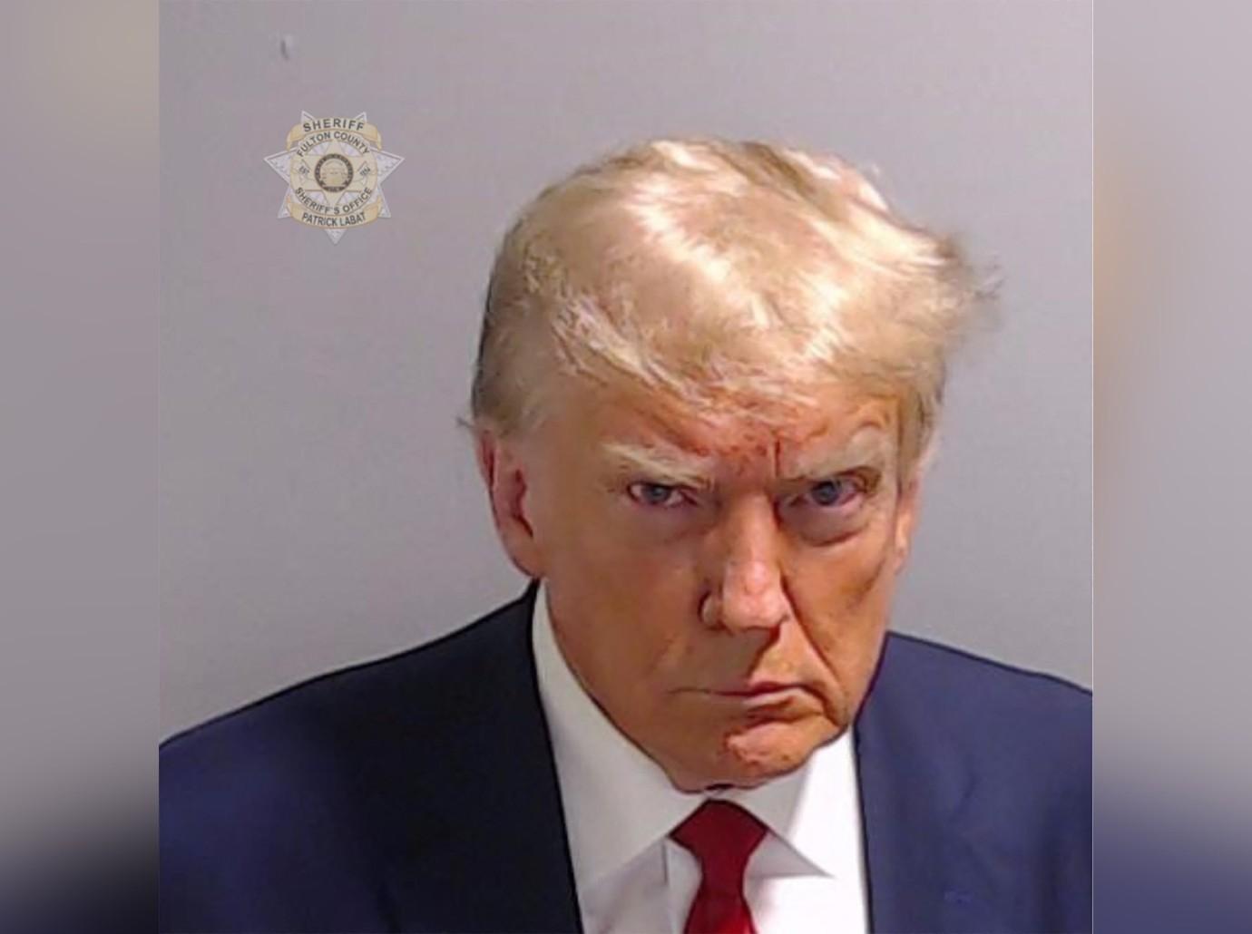 donald trump mug shot