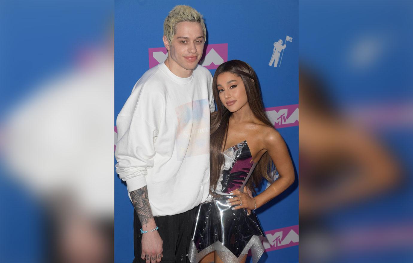 Pete Davidson And Ariana Grande On Red Carpet