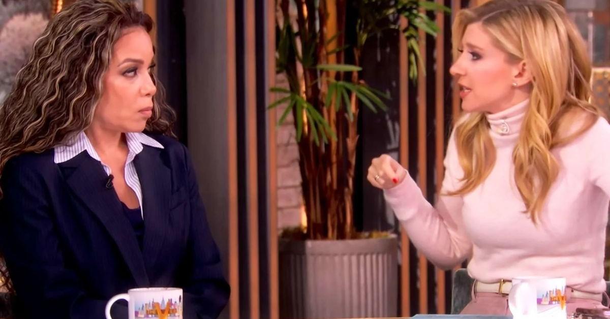 The View's Sunny Hostin Slams Guest Co-Host Sara Eisen for Defending Donald Trump: 'If That Helps You Sleep at Night'