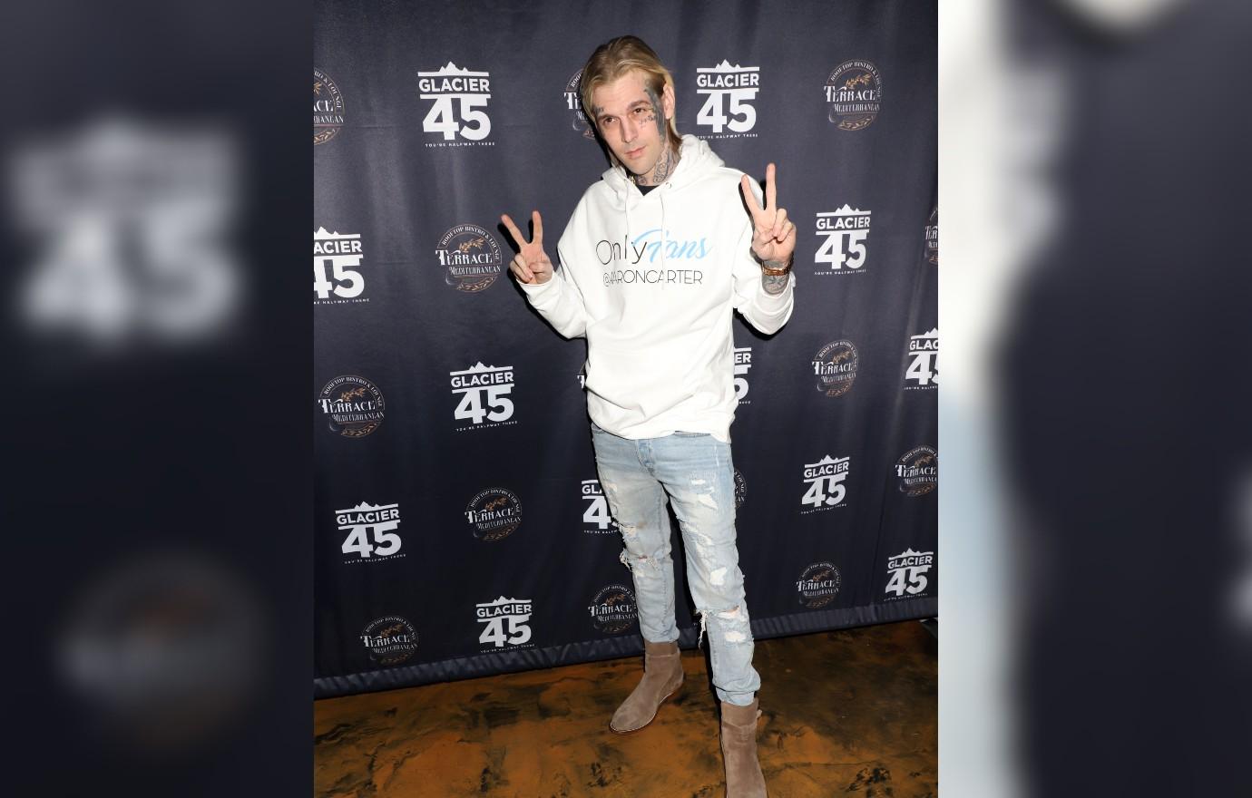 aaron carter wanted nothing to do with memoir