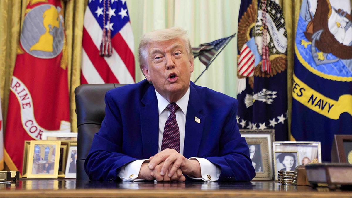 Image of 'You should be ashamed of yourself,' Donald Trump spewed at Kaitlan Collins.
