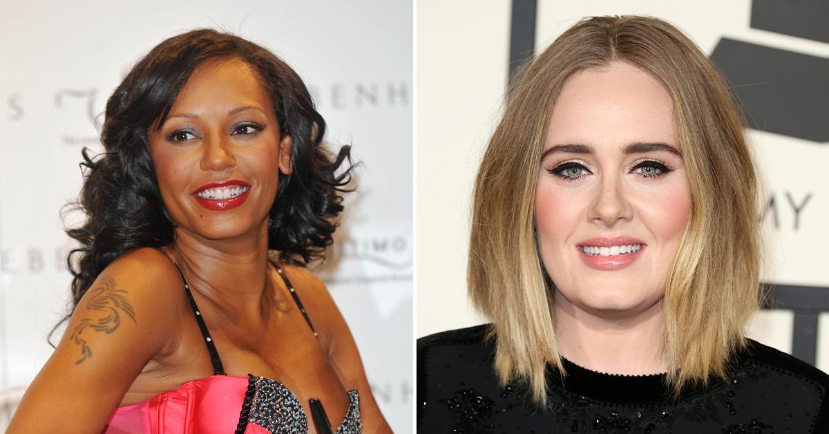 mel b axed adele  concert special lewd vibrator joke pp