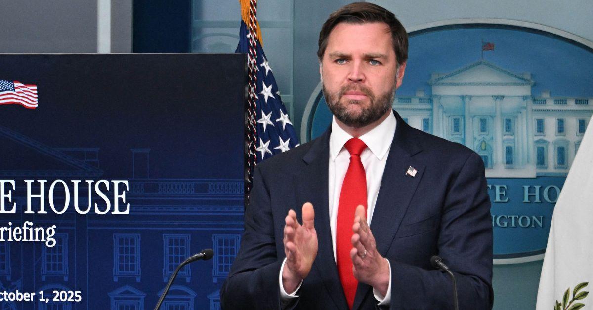 image of The vice president took shots at Joe Biden during his response.