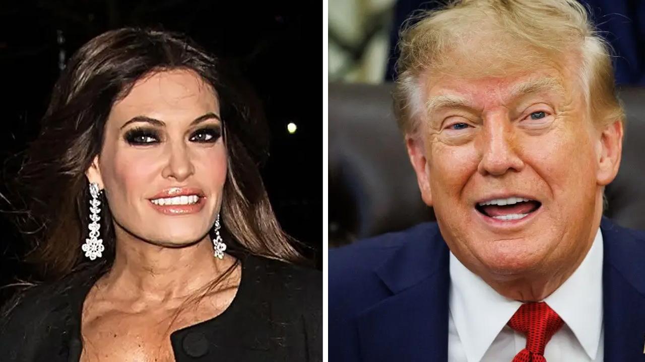 Photo of Kimberly Guilfoyle was accused of asking a Republican donor for $100,000 to pay an American Express bill.