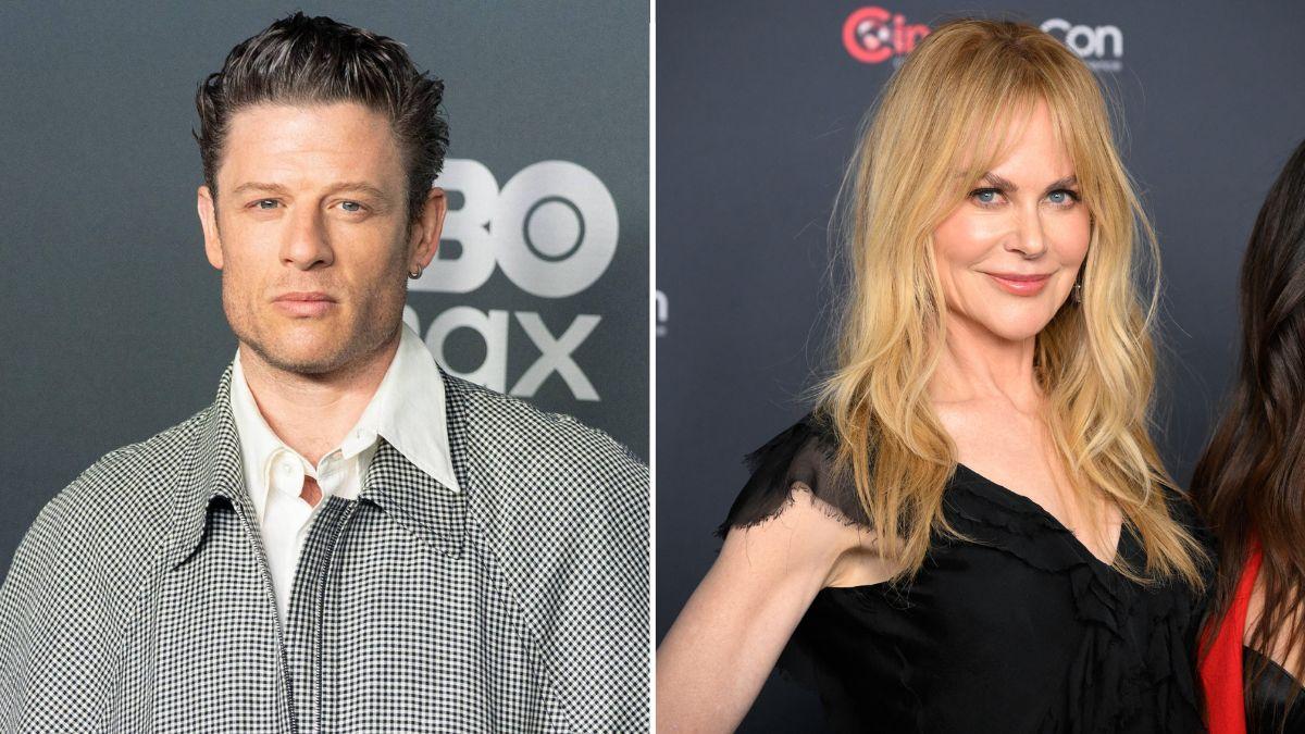 Photo of James Norton nearly fainted during Nicole Kidman's speech at the GQ Man of the Year Awards in 2024.